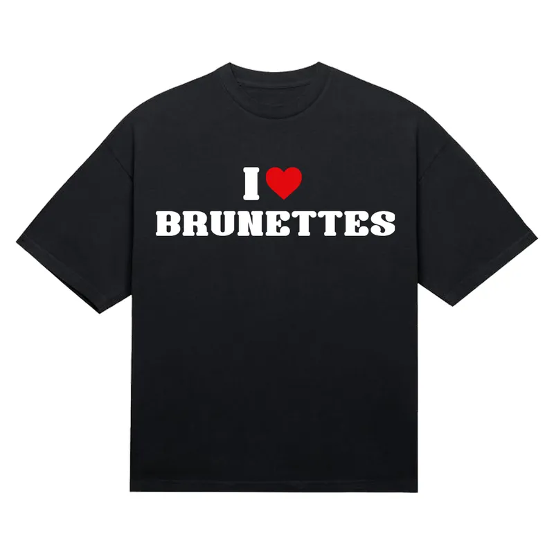 Koszulka „I love brunettes”