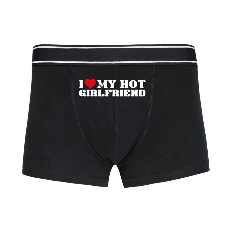 Bokserki „I love my hot girlfriend”