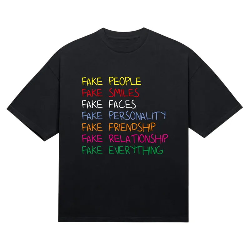 Koszulki „Fake everything”