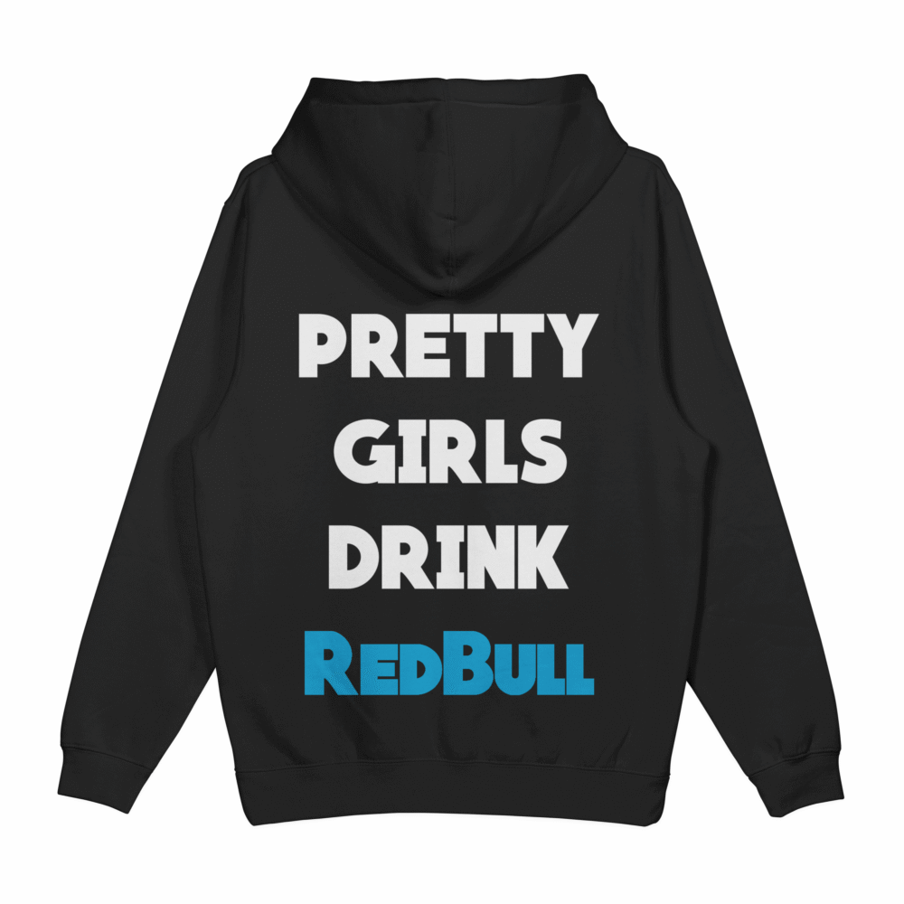Bluza "Pretty girls drink RedBull"