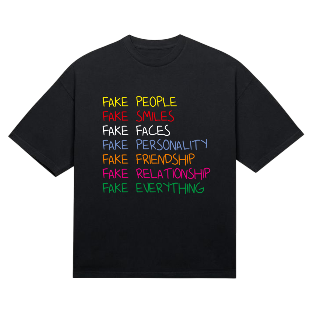 Koszulki "Fake everything"