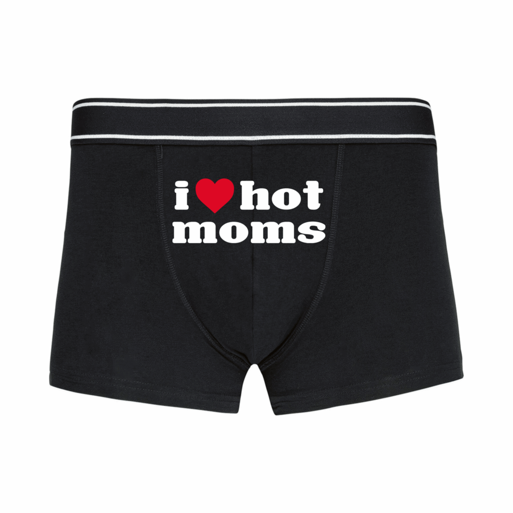 Bokserki "I love hot moms"