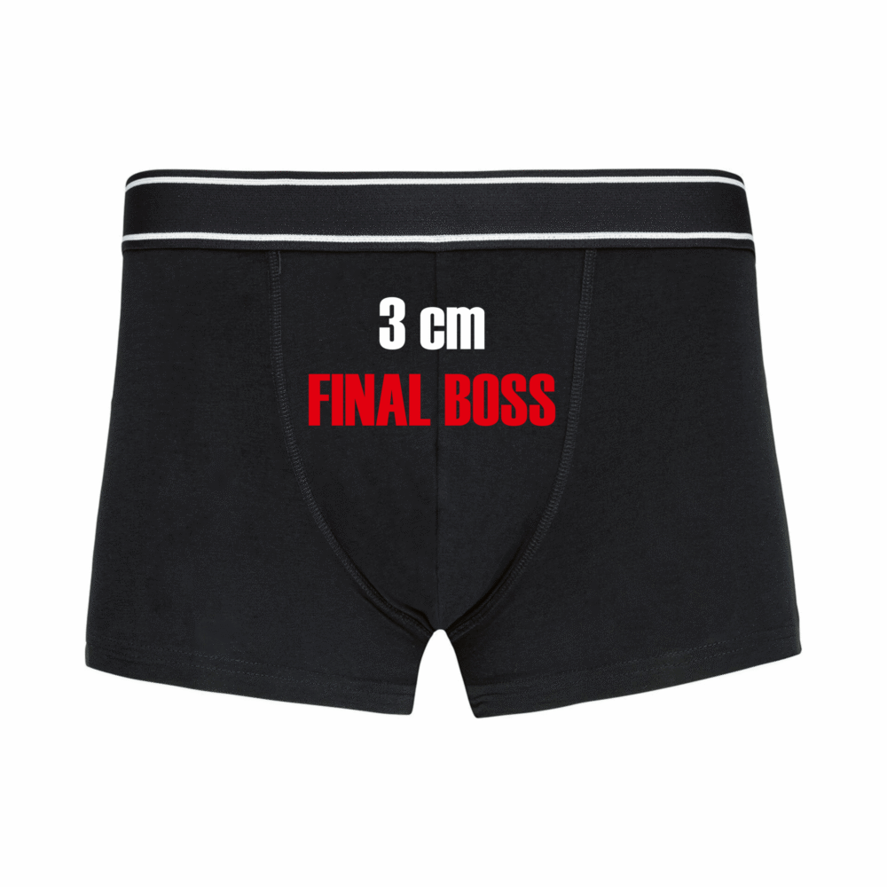 Bokserki "3cm final boss"