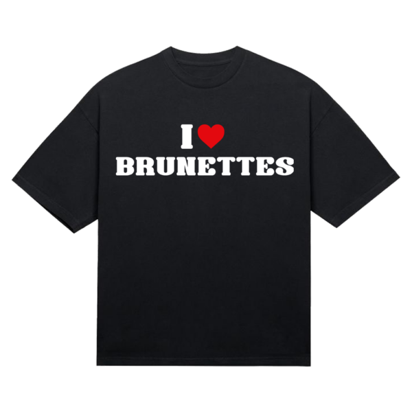 Koszulka "I love brunettes"